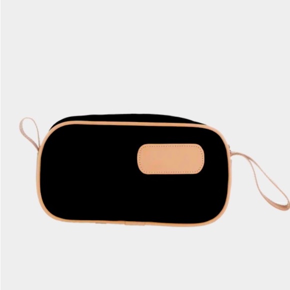 Jon Hart Design Other - NEW Jon Hart Black Canvas & Leather “Shave Kit”